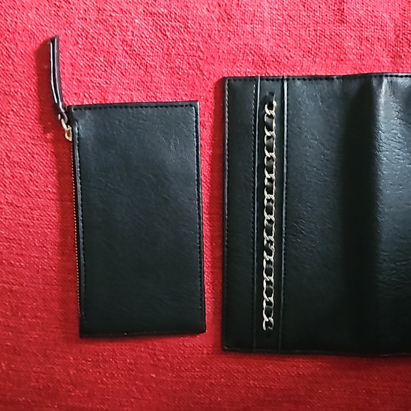 Jessica Simpson Black Wallet Vegan Leather no tags used a few times - Picture 12 of 12